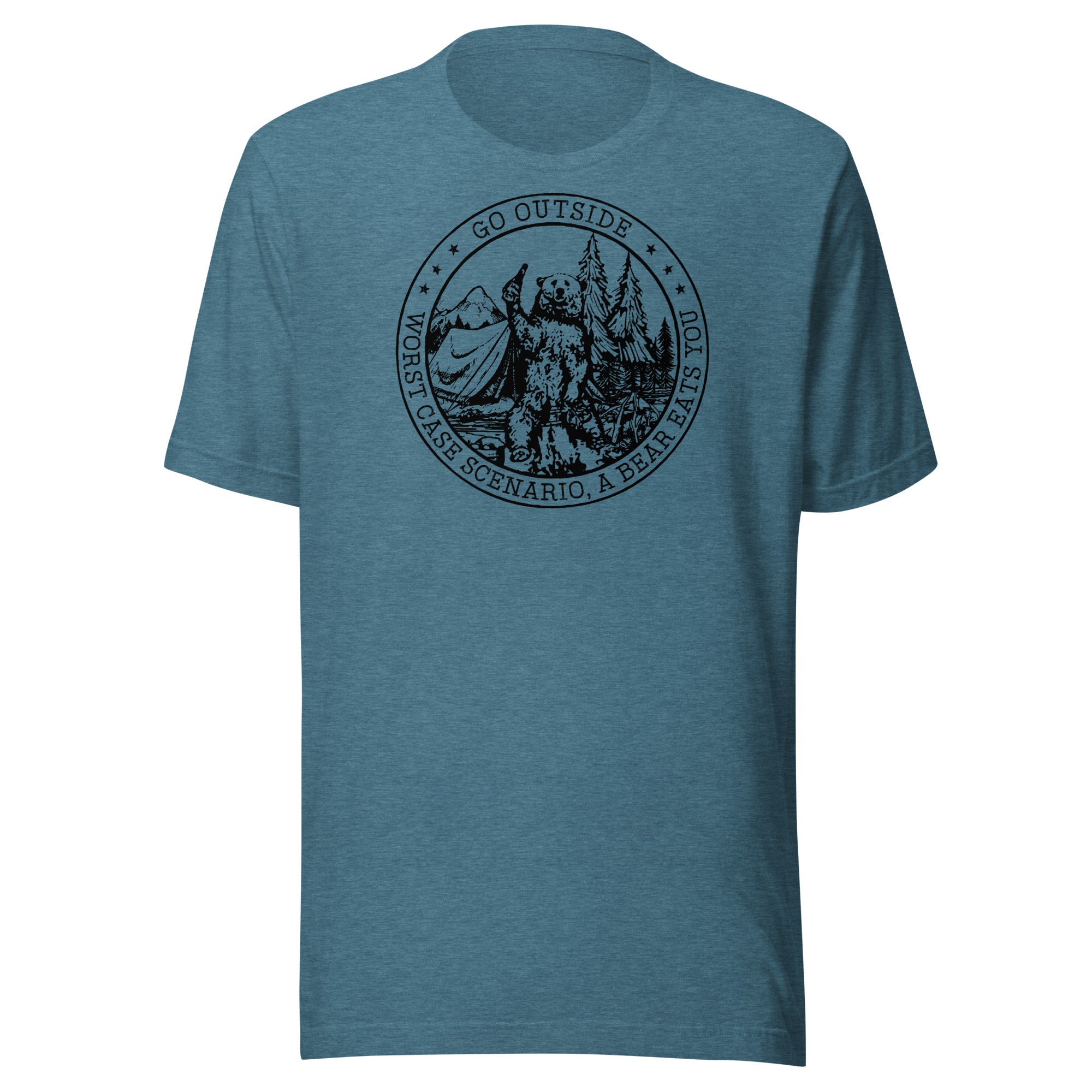 "Go Outside, Worst Case Scenario..." Classic T-Shirt