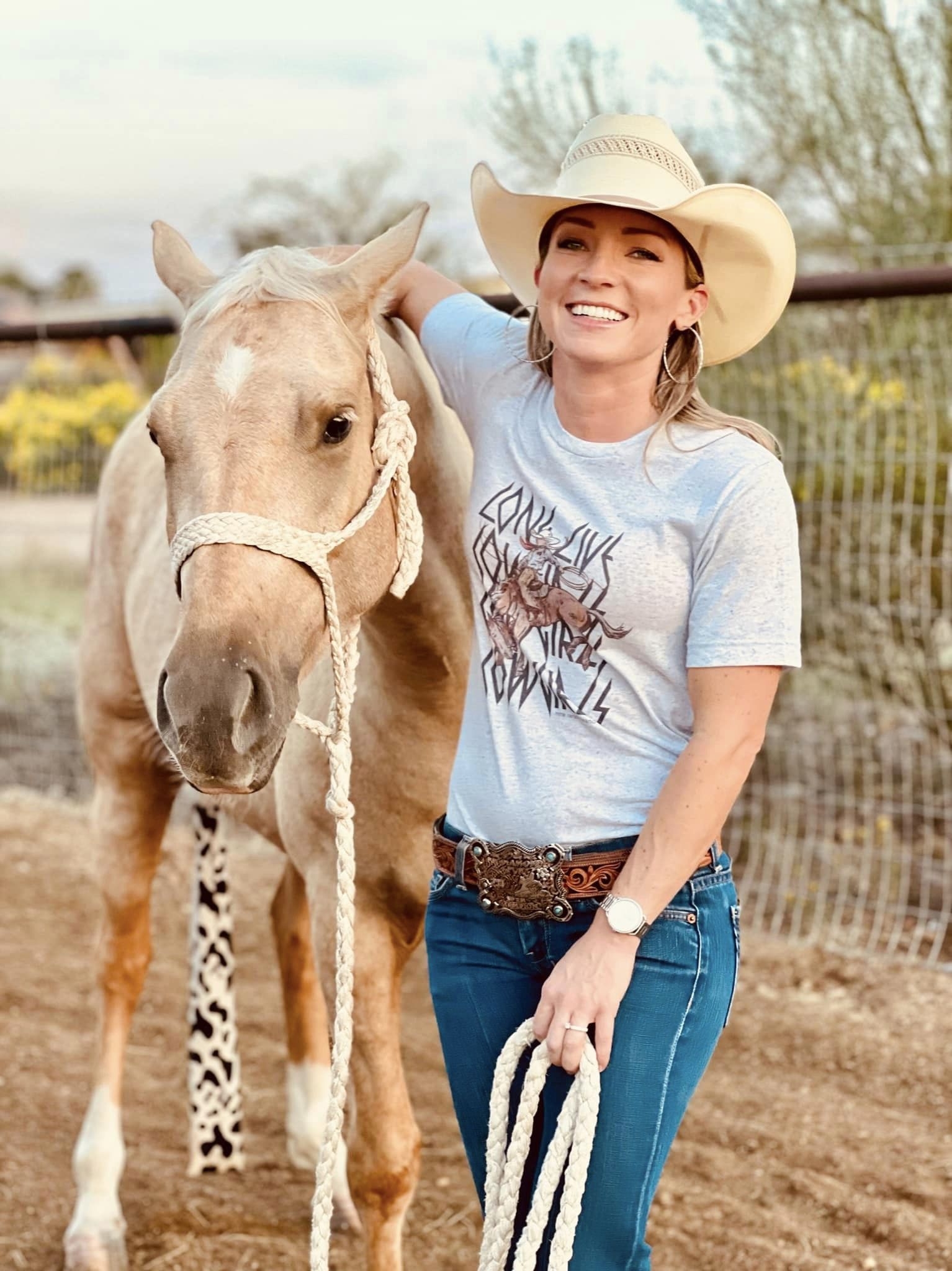 "Long Live Cowgirls" Classic T-Shirt