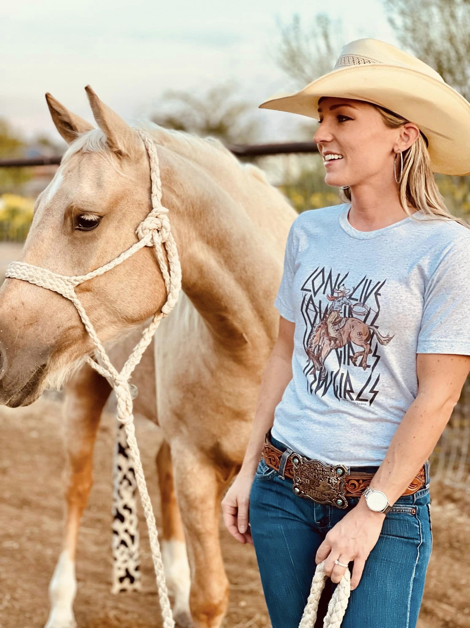 "Long Live Cowgirls" Classic T-Shirt