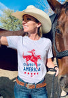 "Cowboy Up America" Classic T-Shirt