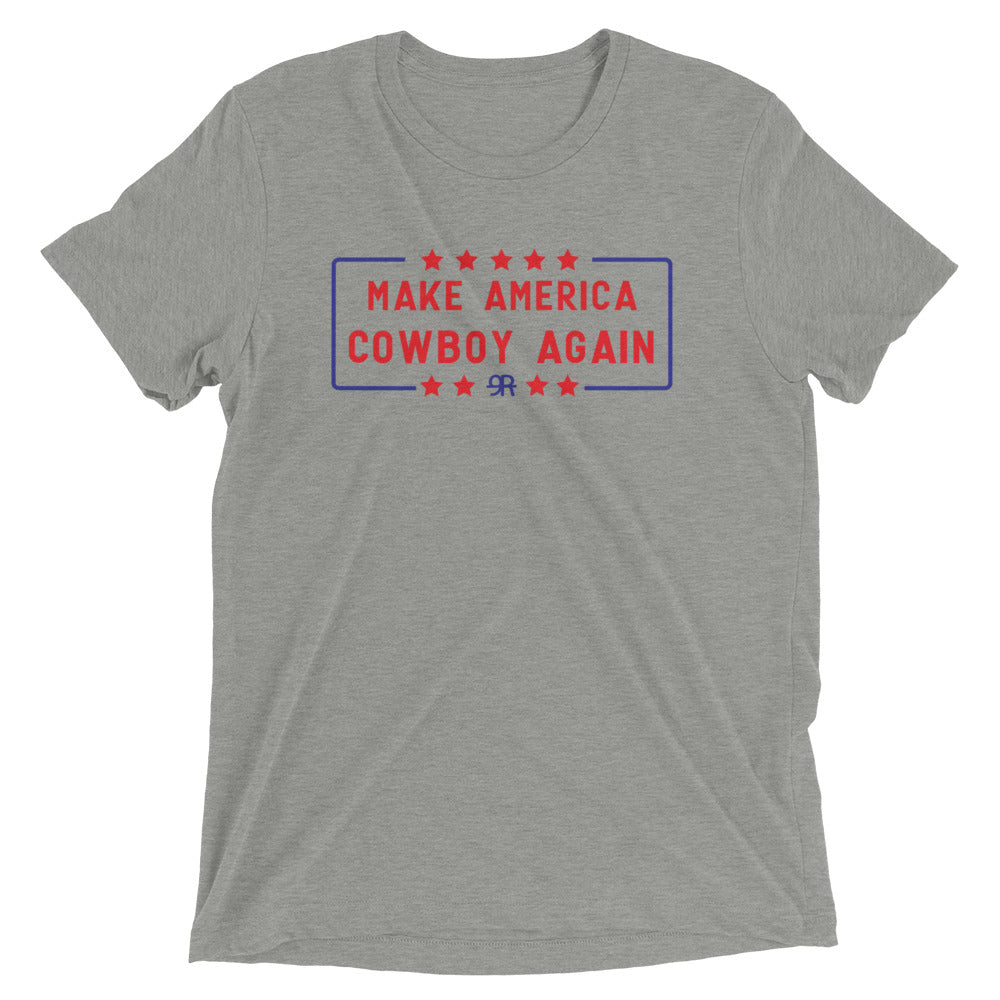 "Make America Cowboy Again" Super Soft T-Shirt