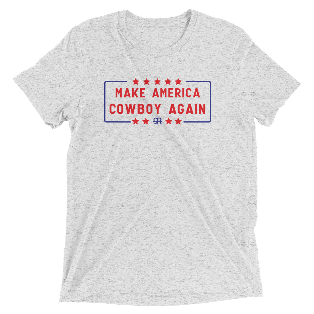 "Make America Cowboy Again" Super Soft T-Shirt