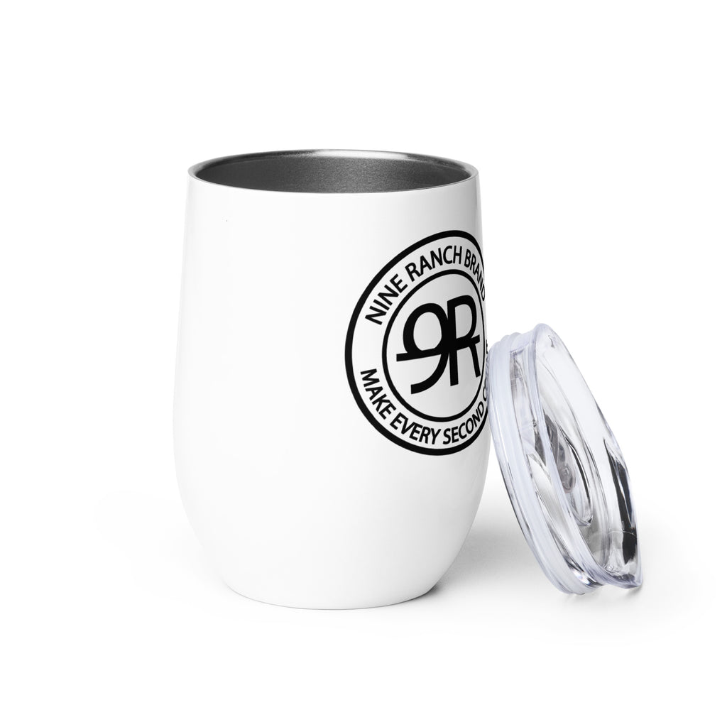 Nine Ranch Brand, 12oz Wine Tumbler