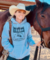 Trump, Pence "Keep America Cowboy" Classic Hoodie