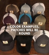 Circle Branded Leather Patch Hat