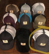 Branded Leather Patch Hats