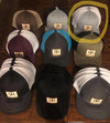 Branded Leather Patch Hats