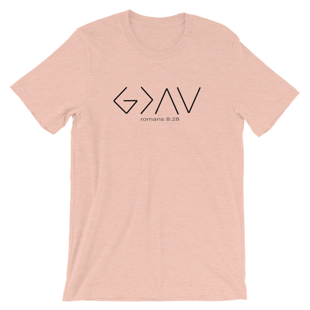 "God is greater than the ups and downs." Women's Classic Tee