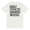 "Easily distracted by Horses and Dogs." Women's Classic Tee