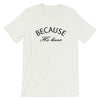 "Because He Lives." Women's Classic Tee