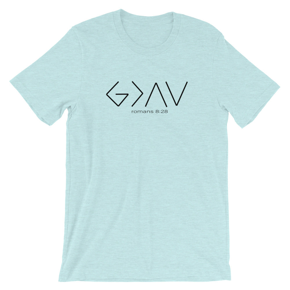 "God is greater than the ups and downs." Women's Classic Tee
